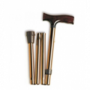 Baston Plegable Puño Derby Bronce  SINODOR