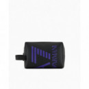 Neceser con Maxilogotipoblack/prism Violet  EA7 EMPORIO ARMANI 7
