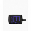 Neceser con Maxilogotipoblack/prism Violet  EA7 EMPORIO ARMANI 7