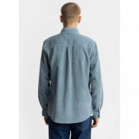 Chaquetas Hombre Sobrecamisa REVOLUTION 3776 Lightblue