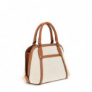 Bolso de Mano Sebina con Colgante con Logotipo de GUESS