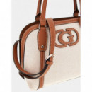 Bolso de Mano Sebina con Colgante con Logotipo de GUESS