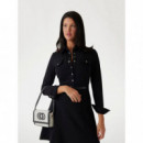 Mini Bandolera Sebina con Inscripción Logotipo de GUESS