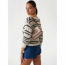 Mini Bandolera Sebina con Inscripción Logotipo de GUESS