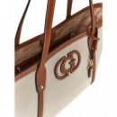 Bolso Al Hombro Sebina con Colgante con Logotipo de GUESS