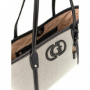 Bolso Al Hombro Sebina con Colgante con Logotipo de GUESS