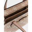 Bolso de Mano Izzy con Logotipo 4G de GUESS