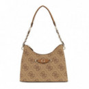 Bolso Al Hombro Izzy con Logotipo 4G de GUESS