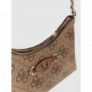 Bolso Al Hombro Izzy con Logotipo 4G de GUESS