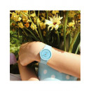 CASIO LQ-24B-2BEF Reloj Analogico, Resistente Al Agua, Correa de Resina Azul