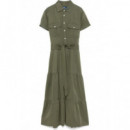 Vestidos Ss Oklnd Dr-long Sleeve-day Dress  POLO RALPH LAUREN