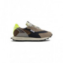 Zapatillas Barrio Junter Man  RUN OFF