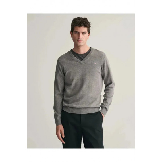 Jersey Classic Cotton V-neck  GANT