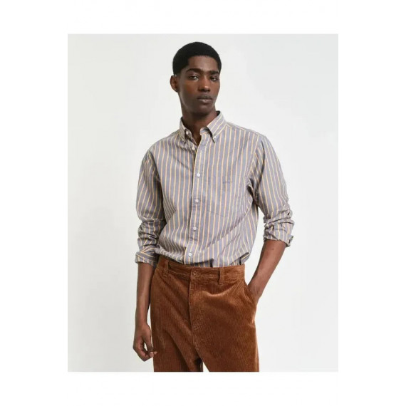 Camisas Reg Archive Poplin Stripe  GANT