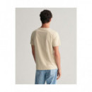 Camisetas Manga Corta Reg Shield Ss T-shirt  GANT