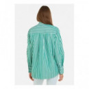 Camisas Smd Stripe Easy Fit Ls Shirt  TOMMY HILFIGER