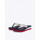 Chanclas con logo distintivo RWB