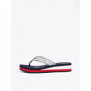 Chanclas con logo distintivo RWB