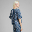 Blusas y Camisas Camisa DEDICATED Odense Clay Swirl Azul