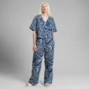 Blusas y Camisas Camisa DEDICATED Odense Clay Swirl Azul