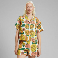 Blusas y Camisas Camisa DEDICATED Valje Dandelions Rainy Day