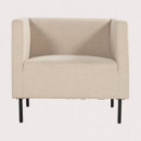 Conjunto de Jardín Alba (5 Plazas) con Tejido 100% Exterior Color Beige/negro Hartman®  HARTMAN OUTDOOR FURNITURE