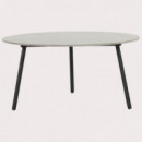 Mesa Auxiliar de Jardín Mónaco 80 Cm ø Color Negro Hartman®  HARTMAN OUTDOOR FURNITURE