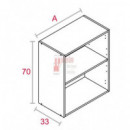 Modulo Normal Alto Haya - Dimensión 70 Cm X 33 Cm X 30 Cm