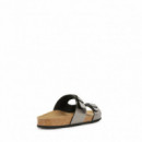 GEOX Sandalias Brionia Gris D35LSL 000BN-C1357