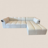 Sofá Chaise Longue de Jardín Tom con Tejido Sunbrella® Color Marble Hartman®  HARTMAN OUTDOOR FURNITURE