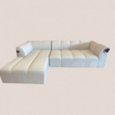 Sofá Chaise Longue de Jardín Tim con Tejido Sunbrella® Color Marble Hartman®  HARTMAN OUTDOOR FURNITURE