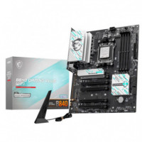 MSI Placa Base B840 Gaming Plus Wifi  WIFI,AMD,AM5,B840,4DDR5,USB Type-c,wifi,aura,atx
