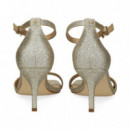 Sandalia Gilda Glitter Oro  MICHAEL KORS