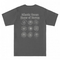 Camisetas Hombre Camiseta LATITUD FUEGO Home Of Storms Rofe