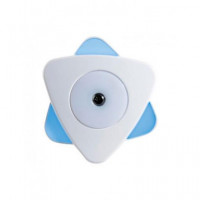 ALECTO Enchufe Luz Led de Noche ANV-20 Forma Estrella con Sensor 0.3W