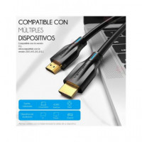 VENTION Cable HDMI M/m 8K@60HZ /4K@120HZ Vrr Earc 5MTRS Aanbj