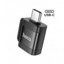 HOCO Adaptador Otg Tipo C/m a USB A/h UA31C Negro