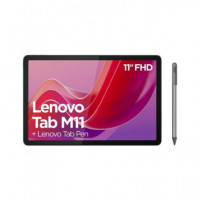 LENOVO Tableta M11 Gris con Lapiz Pen 10.95",128GB,8GB,WIFI,CAMARA 5MPX-2MPX