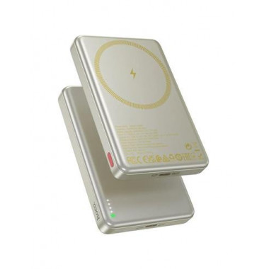 HOCO Bateria Externa 10000 Q26 Magsafe PD20W Dorado