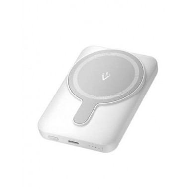 VENTION Bateria Externa Portatil Magnetica Inalambrica 5000MAH Blanca FHSW0