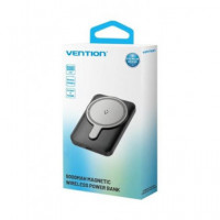 VENTION Bateria Externa Portatil Magnetica Inalambrica 5000MAH Blanca FHSW0
