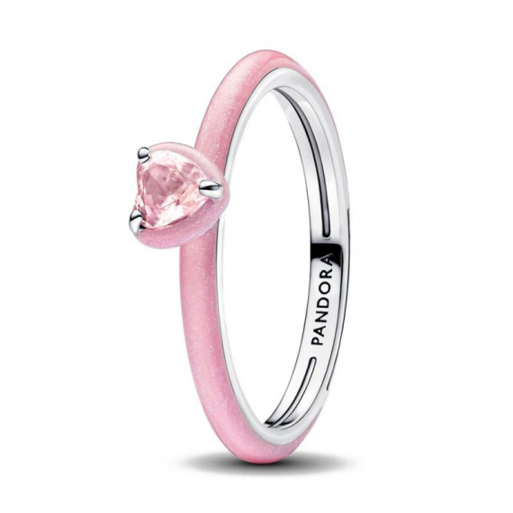 Anillo Corazón Chakra Rosa 193088C02  PANDORA