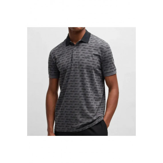 Polos Paddy Tape Ao Gris  BOSS