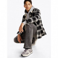 Zapatillas Deportivas de ante y Suela Dentada Granite Road  TOMMY HILFIGER