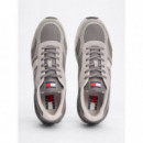 Zapatillas Deportivas de ante y Suela Dentada Granite Road  TOMMY HILFIGER