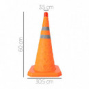 Cono de Señalizacion Plegable con Luz  PAMACON 60 Cm