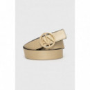 Cinturon Black/gold 0A877  ARMANI EXCHANGE