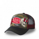Gorra Trucker con Parches de la Marca  VON DUTCH