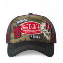 Gorra Trucker con Parches de la Marca  VON DUTCH