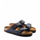 Sandalias Arizona Azul de Birko-flor Unisex - BIRKENSTOCK